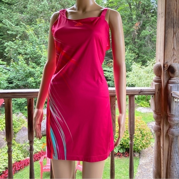 Women’s Adidas Adizero Formation performance Tennis Pink Dress Size L - Picture 13 of 13
